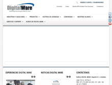 Tablet Screenshot of digitalware.com.co